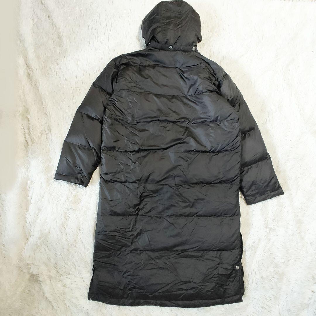 希少 XOサイズ【PUMA】ベンチコート ロング ダウン フェザー ブラック