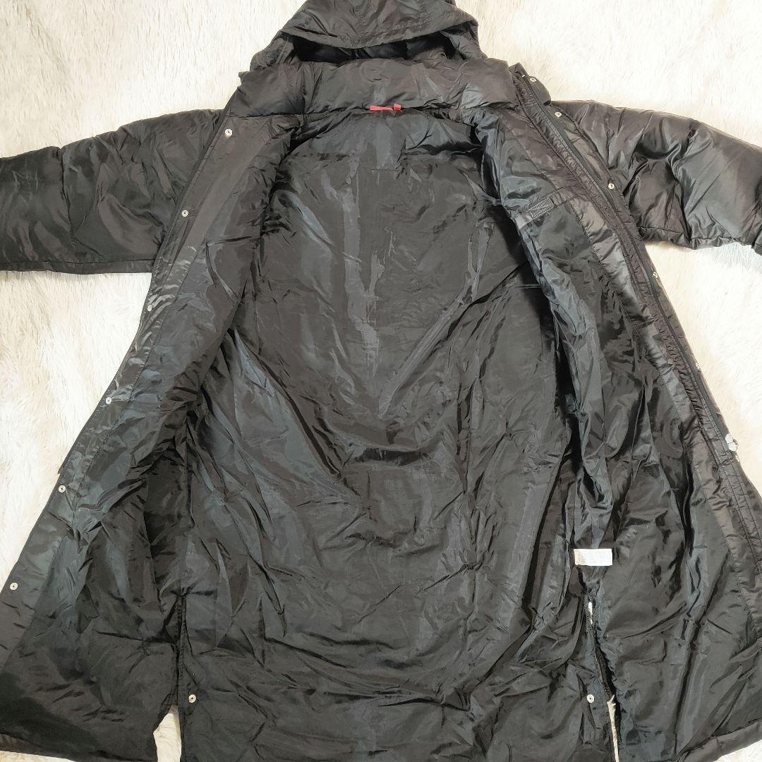 希少 XOサイズ【PUMA】ベンチコート ロング ダウン フェザー ブラック