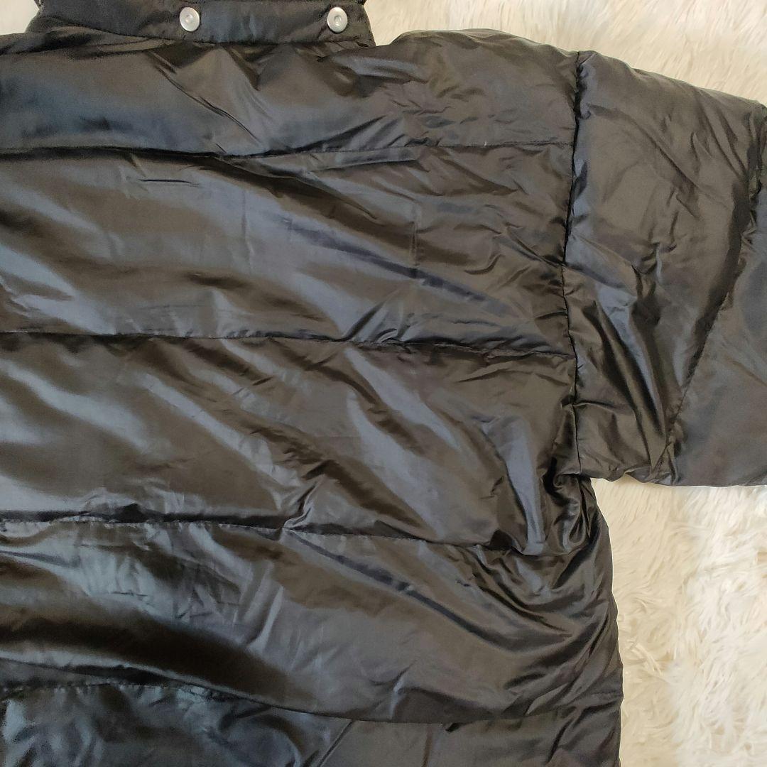 希少 XOサイズ【PUMA】ベンチコート ロング ダウン フェザー ブラック