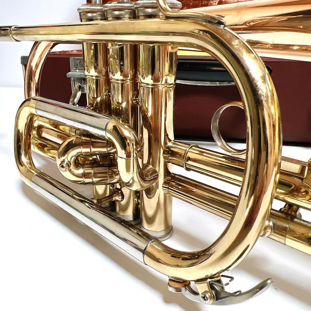 【極美品】　YAMAHA コルネット　YCR-334 赤ベル　吹奏楽　管楽器