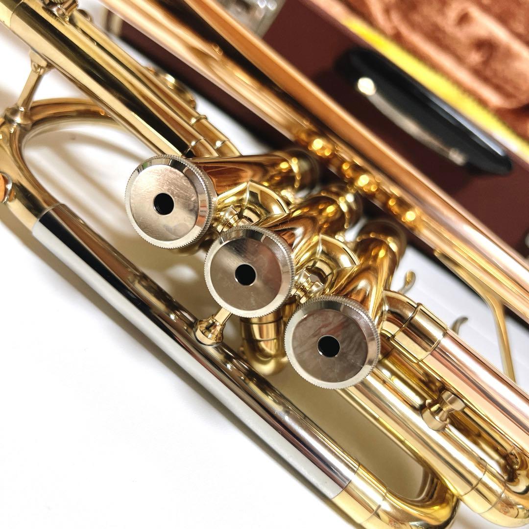 【極美品】　YAMAHA コルネット　YCR-334 赤ベル　吹奏楽　管楽器