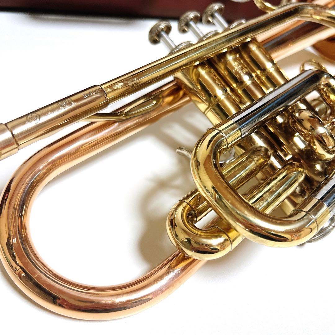 【極美品】　YAMAHA コルネット　YCR-334 赤ベル　吹奏楽　管楽器