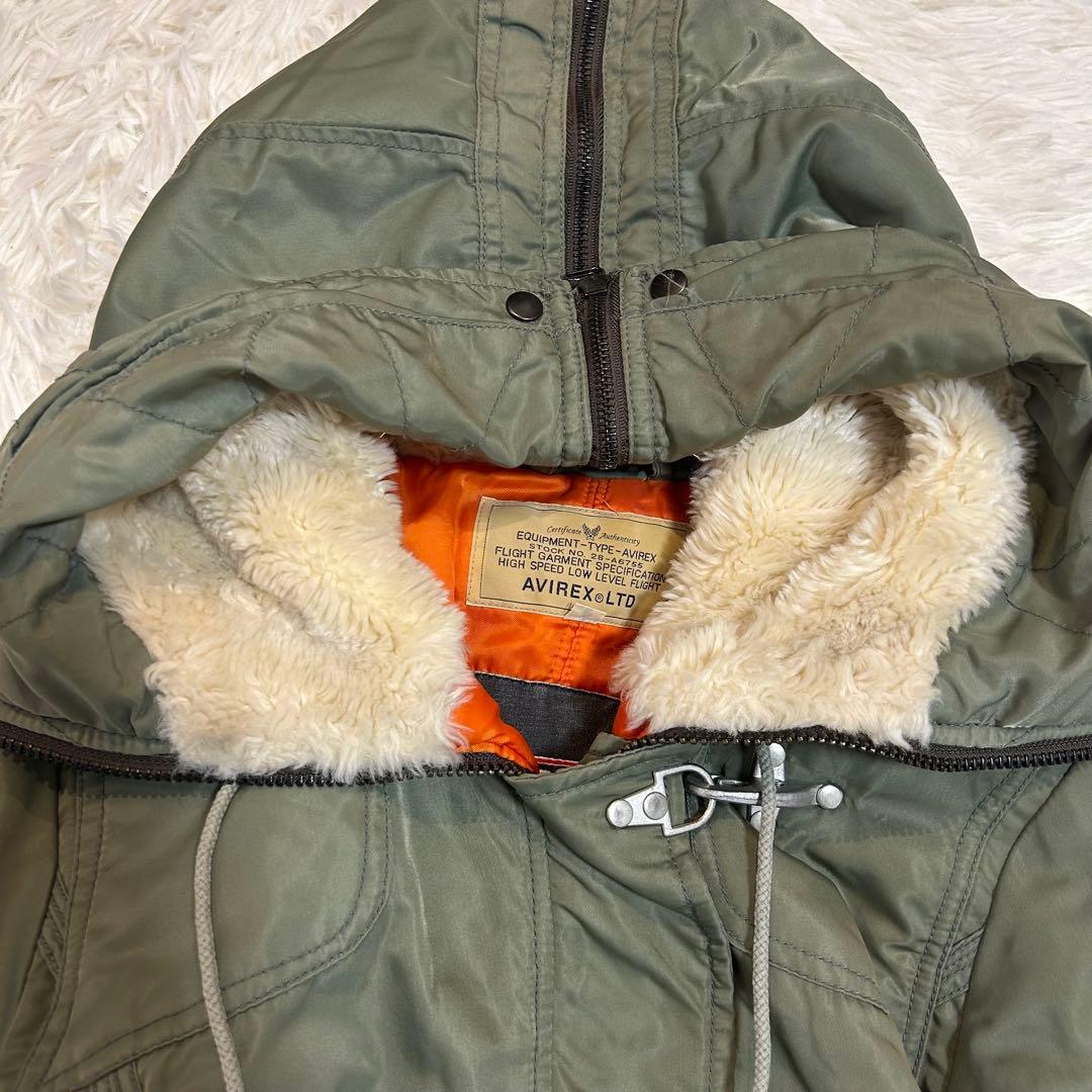 AVIREX ファイヤーマンジャケット N2-B M フライトジャケット