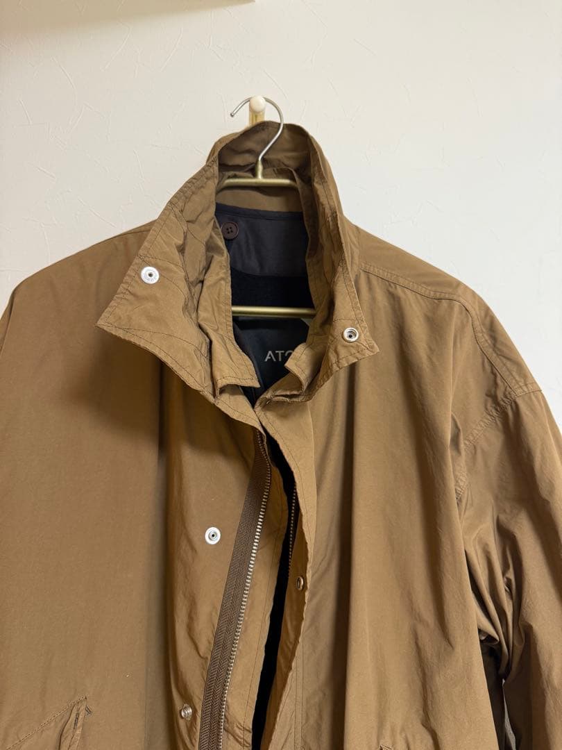 ATON エイトン AIR VENTILE FISHTAIL COAT 04