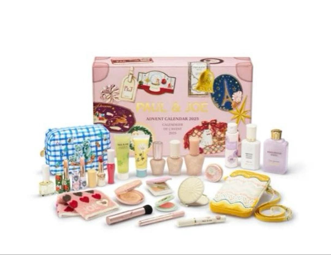 ❤️ポール&ジョー❤️アドベントカレンダー リップ プライマー ポーチ セット