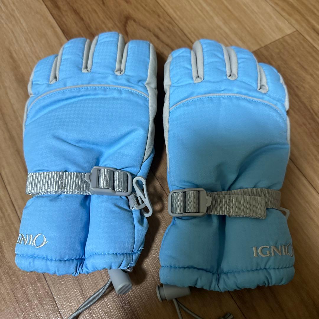 IGNIO スノーボードウェア（女性用）Mサイズ ゴーグルと手袋セット
