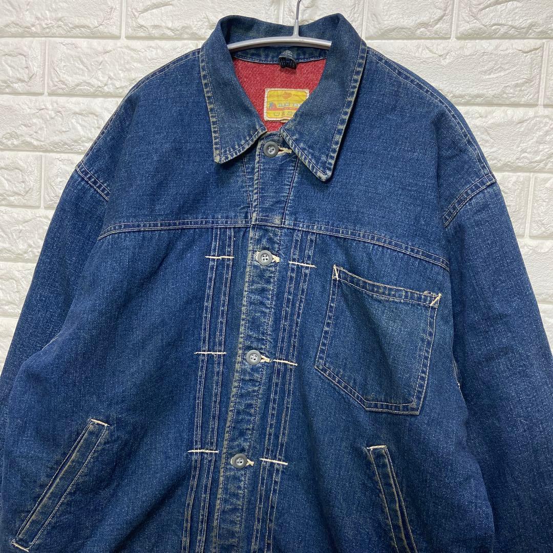ハリウッドランチマーケット デニムジャケット ブランケットライナー Gジャン L
