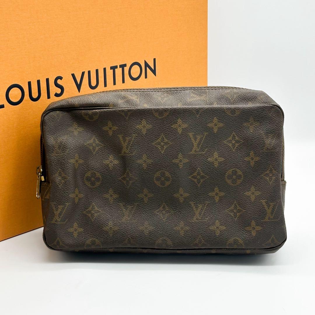 ルイヴィトン トゥルース トワレット 28 モノグラム クラッチバッグ ポーチ