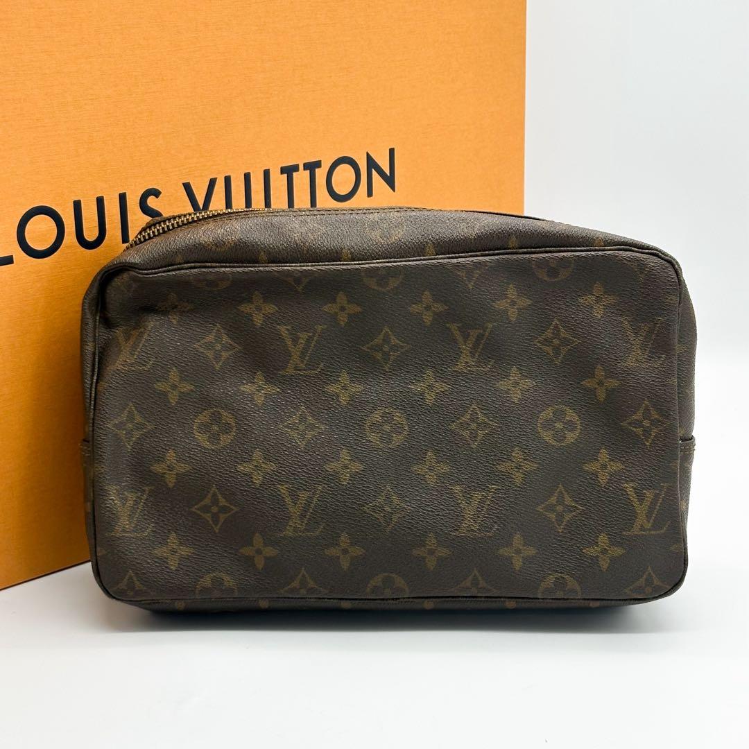 ルイヴィトン トゥルース トワレット 28 モノグラム クラッチバッグ ポーチ