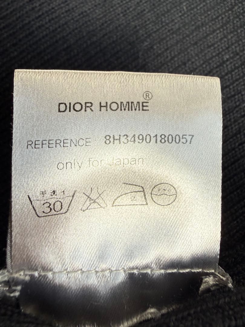 Dior ウールマフラー 黒