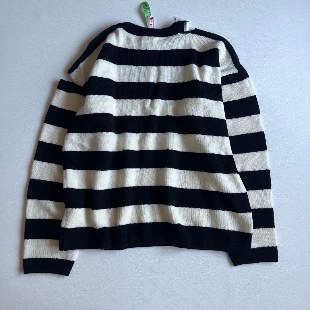 マルジェラ×トミーキャッシュ　コラボニット　ボーダー　ロゴ刺繍　限定品　希少