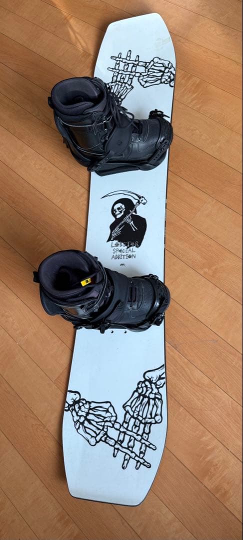 【札幌直接受取り限定】スノーボード3点セット NIKE 27cm
