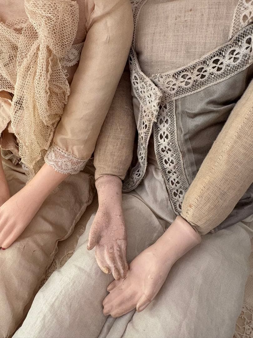 ブドワールドール フランスアンティーク ビスクドール アンティークドール