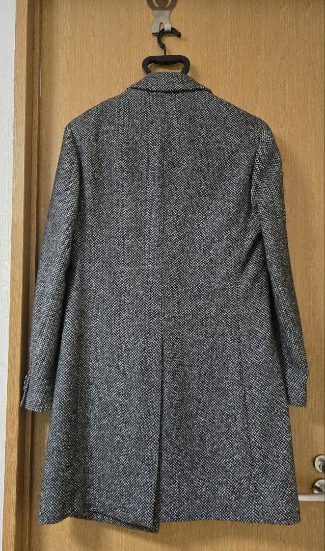 LARDINI チェスターコート 46 グレー