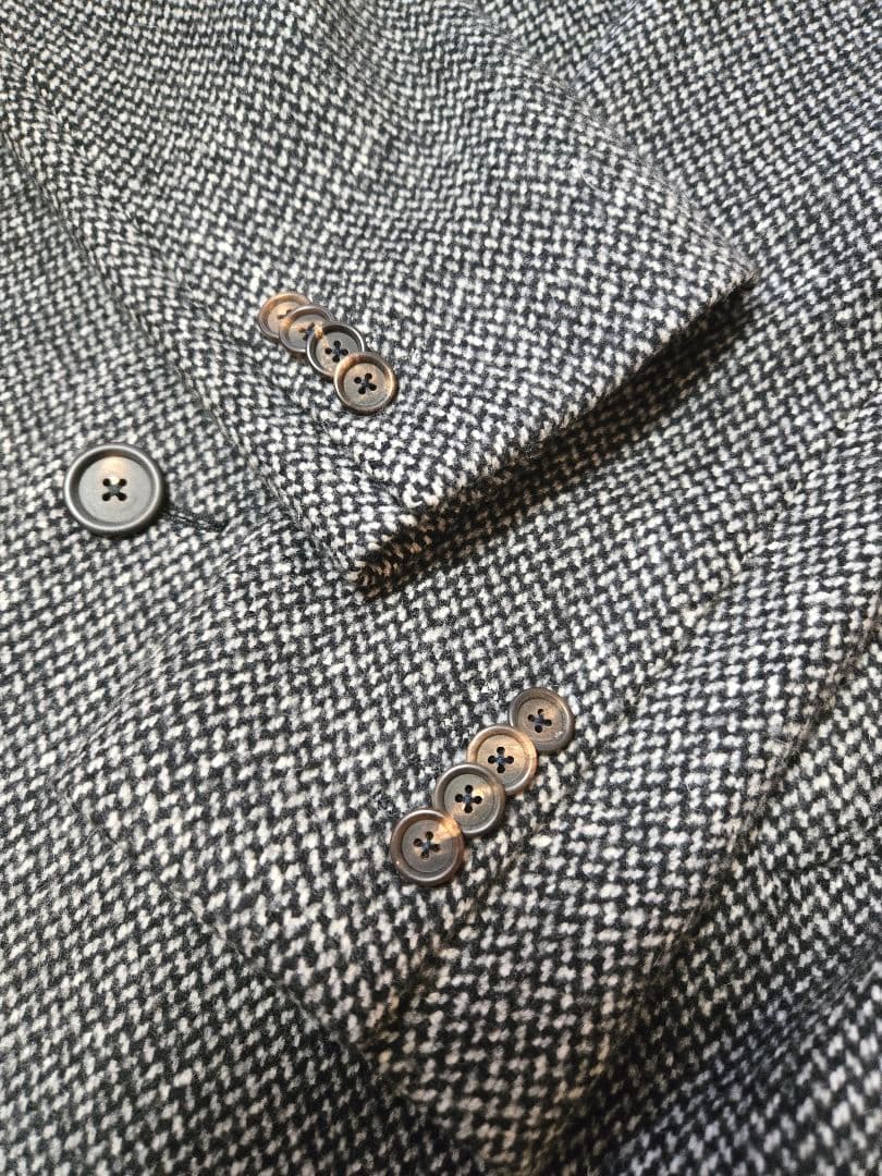 LARDINI チェスターコート 46 グレー