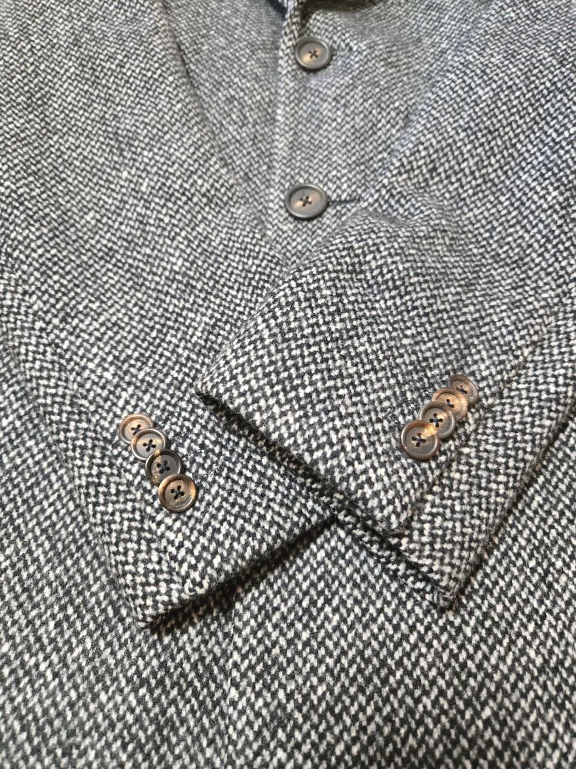 LARDINI チェスターコート 46 グレー