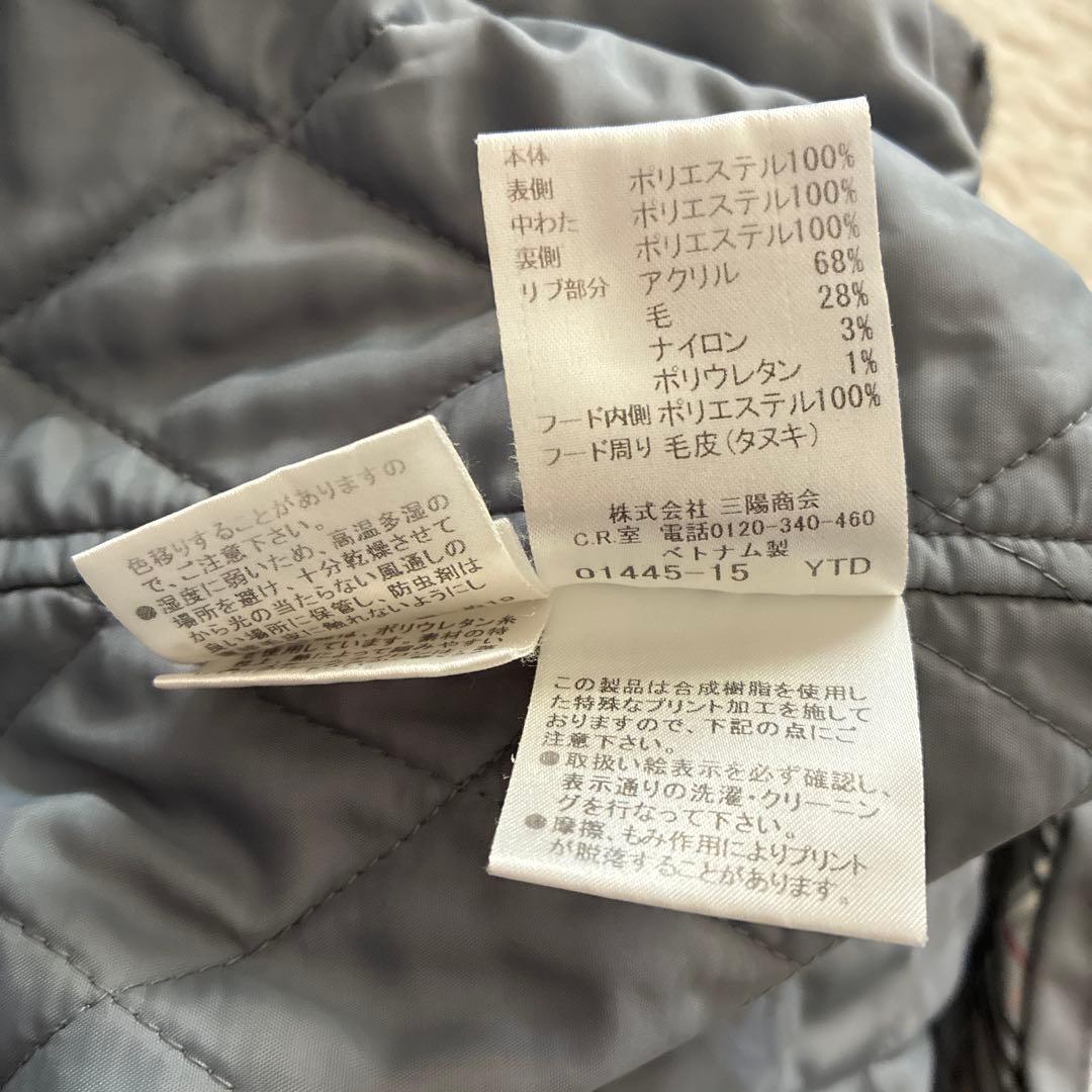 【希少】BURBERRY BLUE LABELモッズコート ライナー ミリタリー