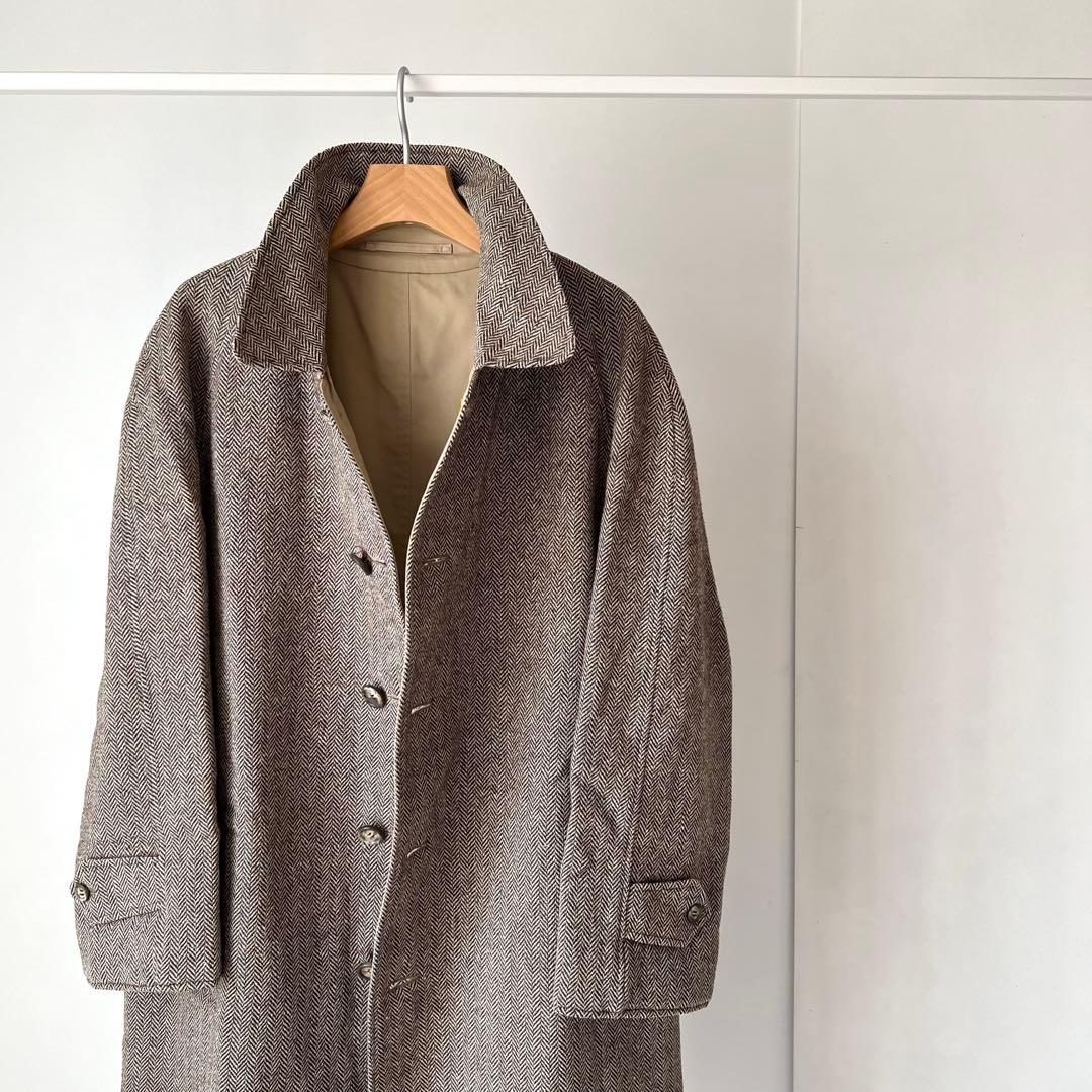 Sale【希少・美品】70s Burberryリバーシブル コート バーバリー