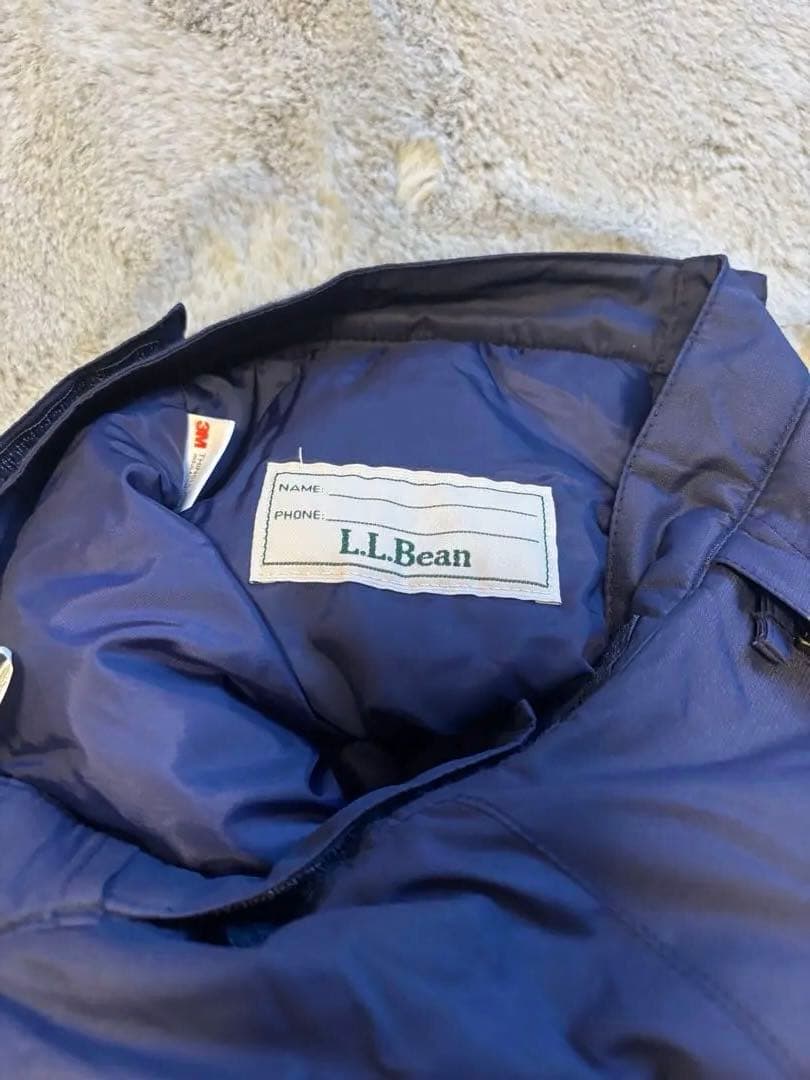 L.L.Bean スキーウェア上下セット 14-16 青みグリーン/ネイビー