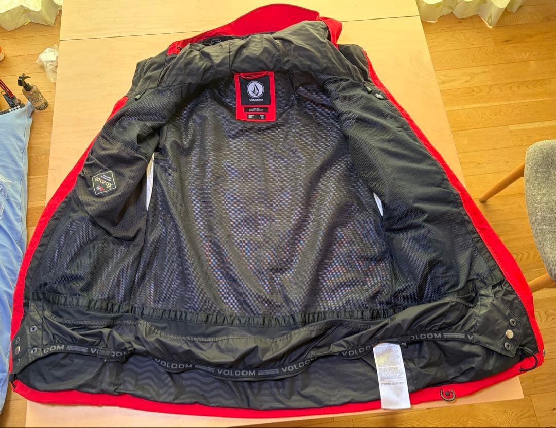 ゆ*郎様 21-22 VOLCOM L GORE-TEX JKT RED Sサイ