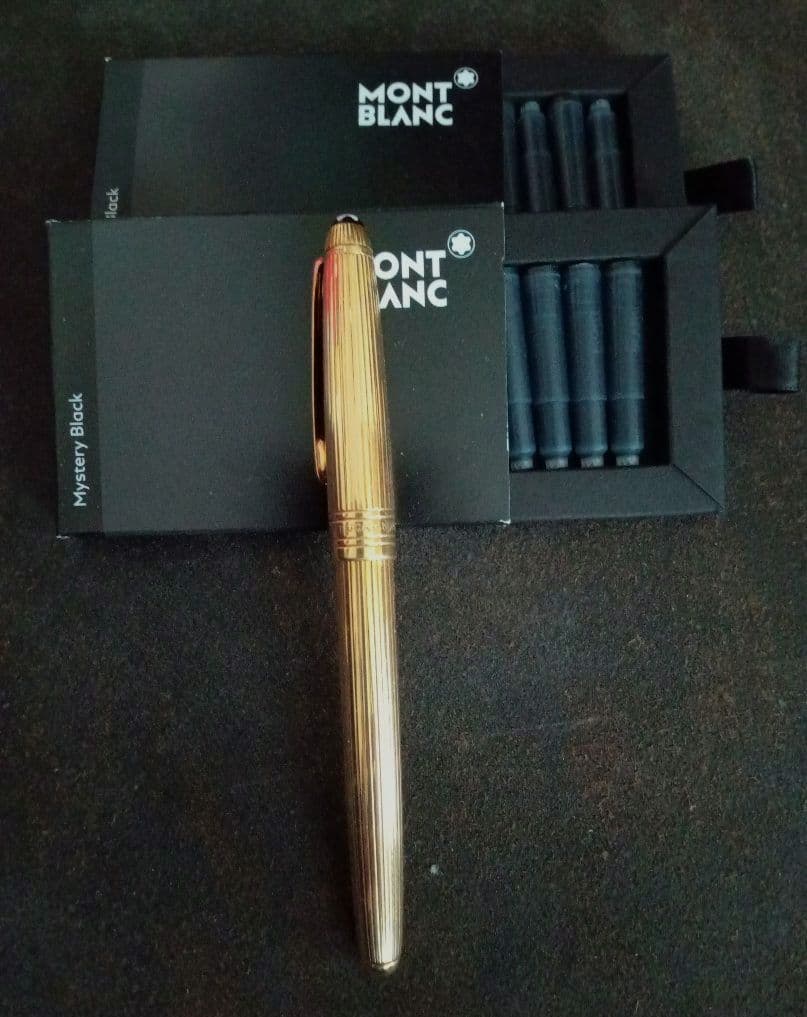 モンブラン 18金無垢 万年筆 マイスターシュテュック1447 ジャンク品
