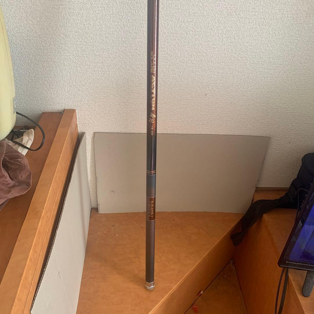 ACTION 鮎竿 カーボン製 黒と金