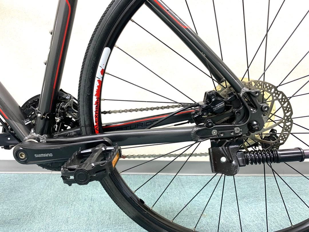 送料無料CENTURIONディスク式オイルブレーキMTBcrossline27速