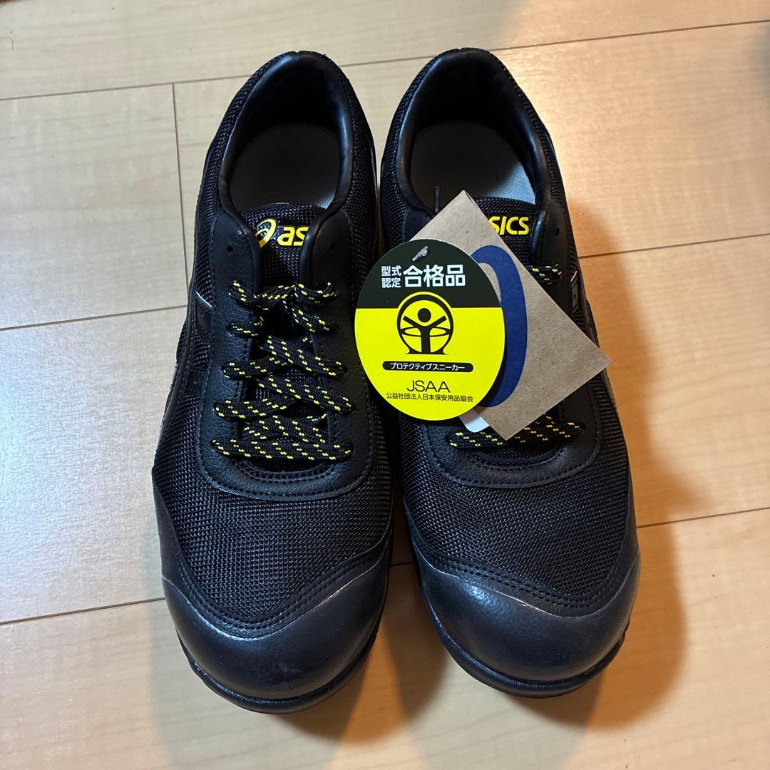 アシックス WINJOB CP21E BLACK/BLACK 26.5cm 新品