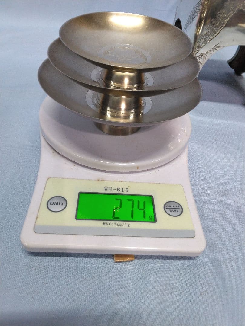 銀製品　純銀　盃　盃セット お屠蘇