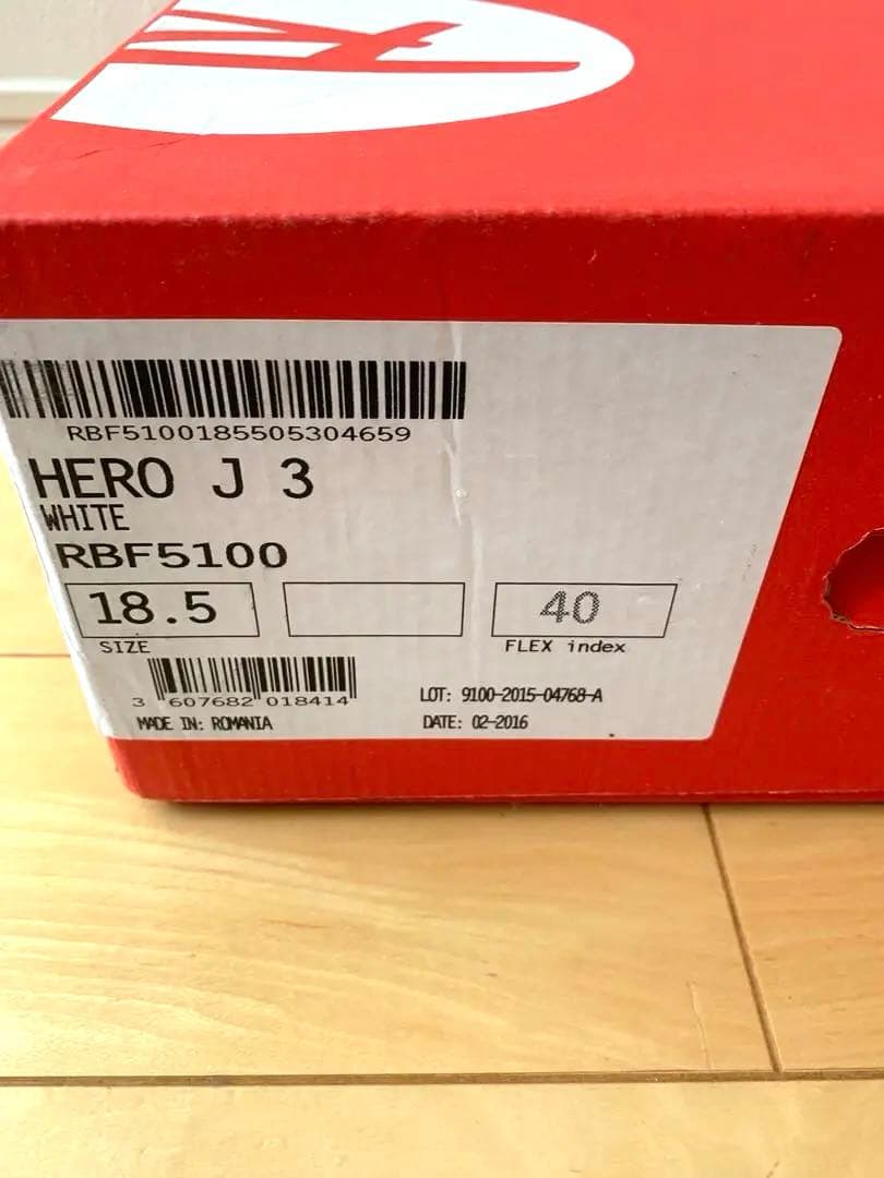 【美品】ROSSIGNOL HERO J3 ジュニア用スキー ブーツ18.5cm