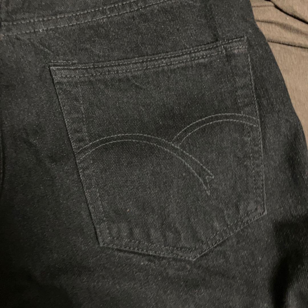 《新春SALE》THE FLAT HEAD デニム　ブラック　size L