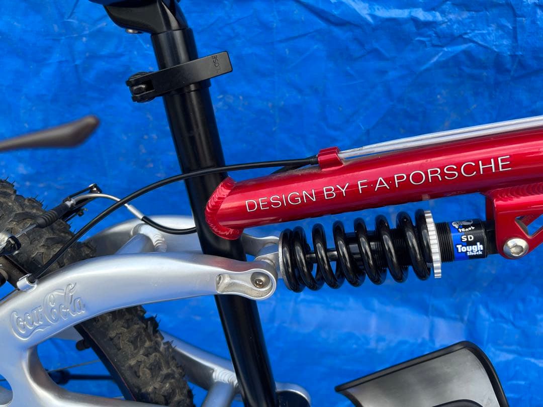 お値下げ✨極美品2002ポルシェデザイン　コカコーラマウンテンバイク　ロゴ入り✨