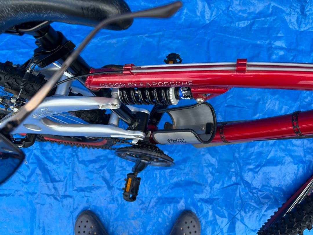 お値下げ✨極美品2002ポルシェデザイン　コカコーラマウンテンバイク　ロゴ入り✨