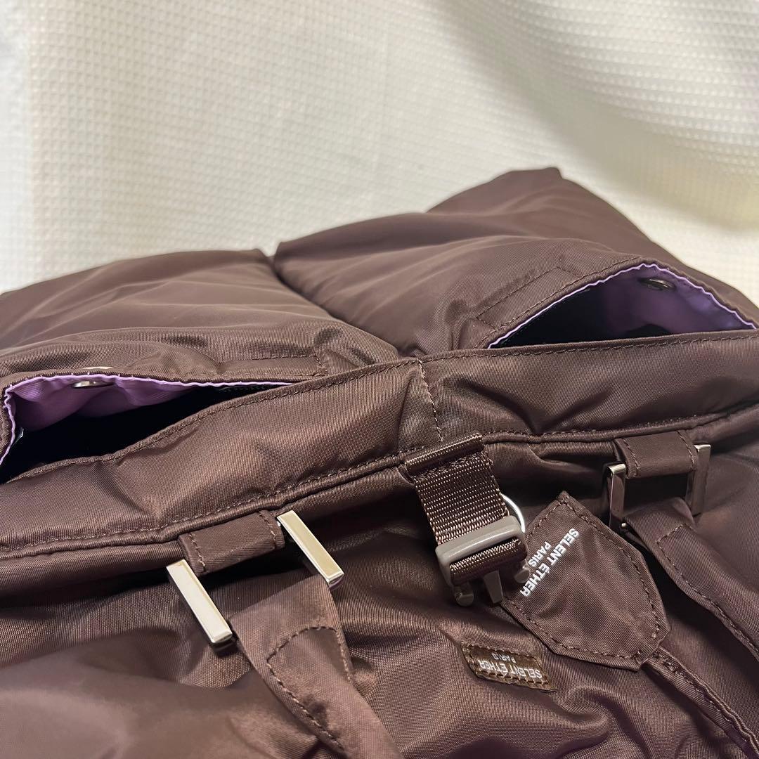 美品 SELENT ETHER セレーンエテール　3WAY ブラウン