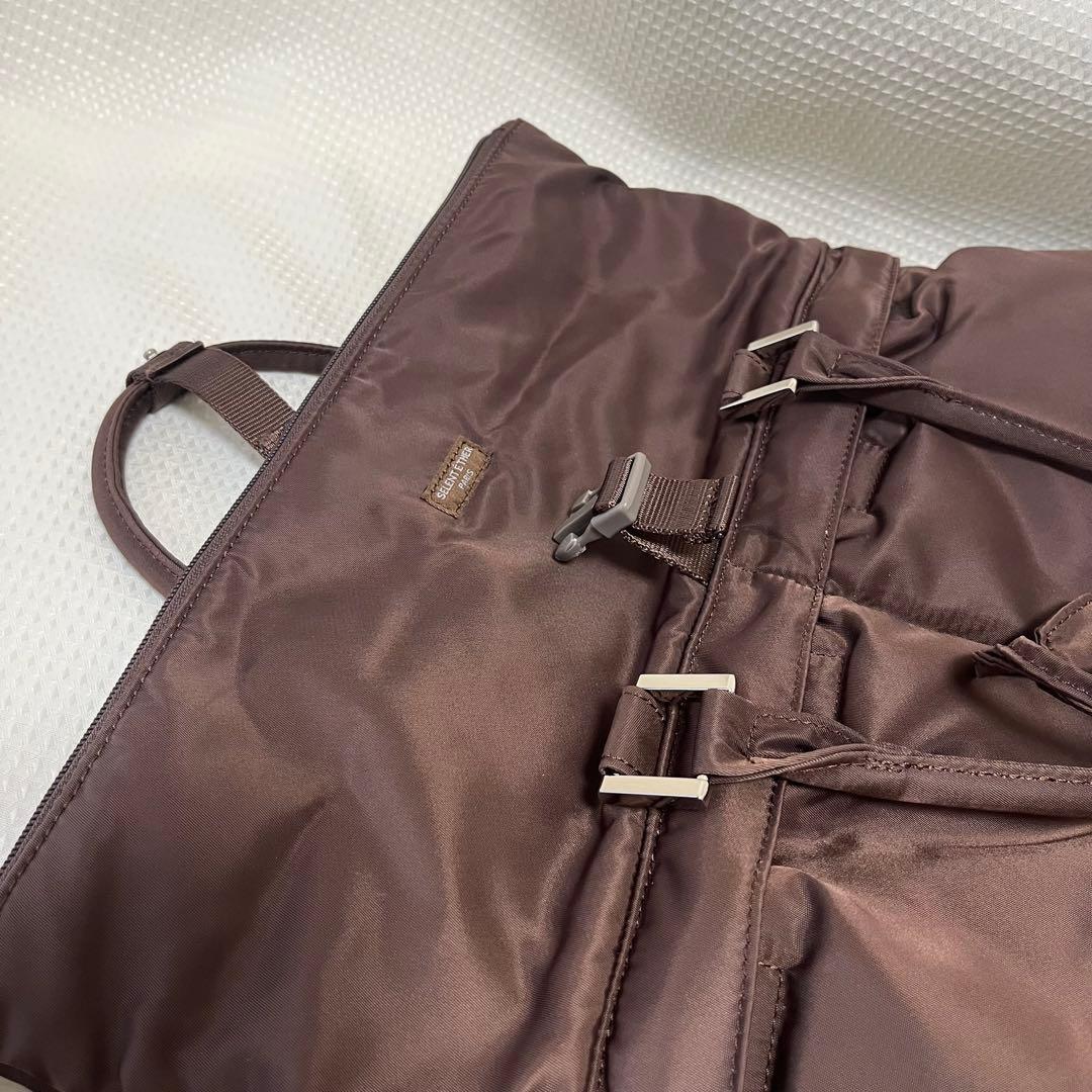 美品 SELENT ETHER セレーンエテール　3WAY ブラウン