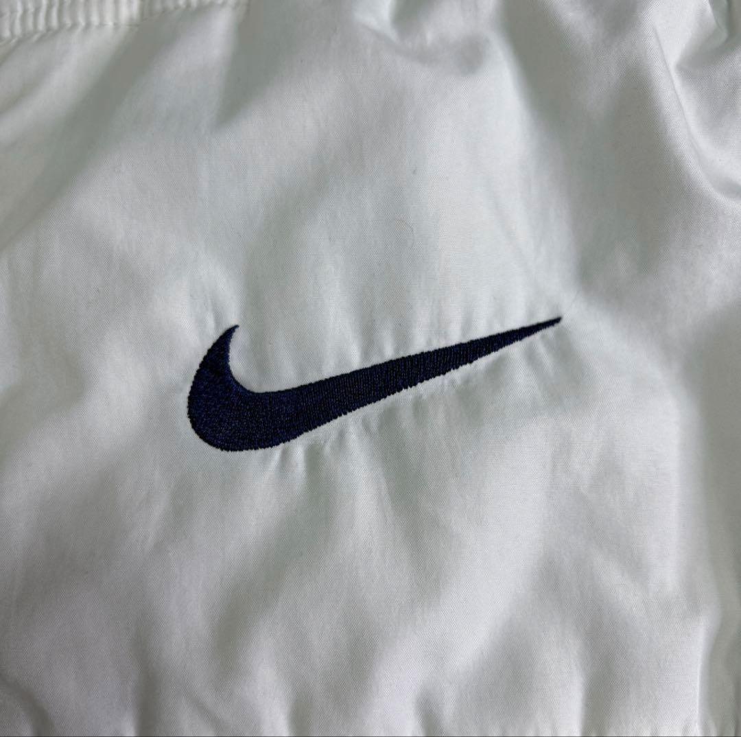 90s NIKE ダウンジャケット リバーシブル ブルー ホワイト