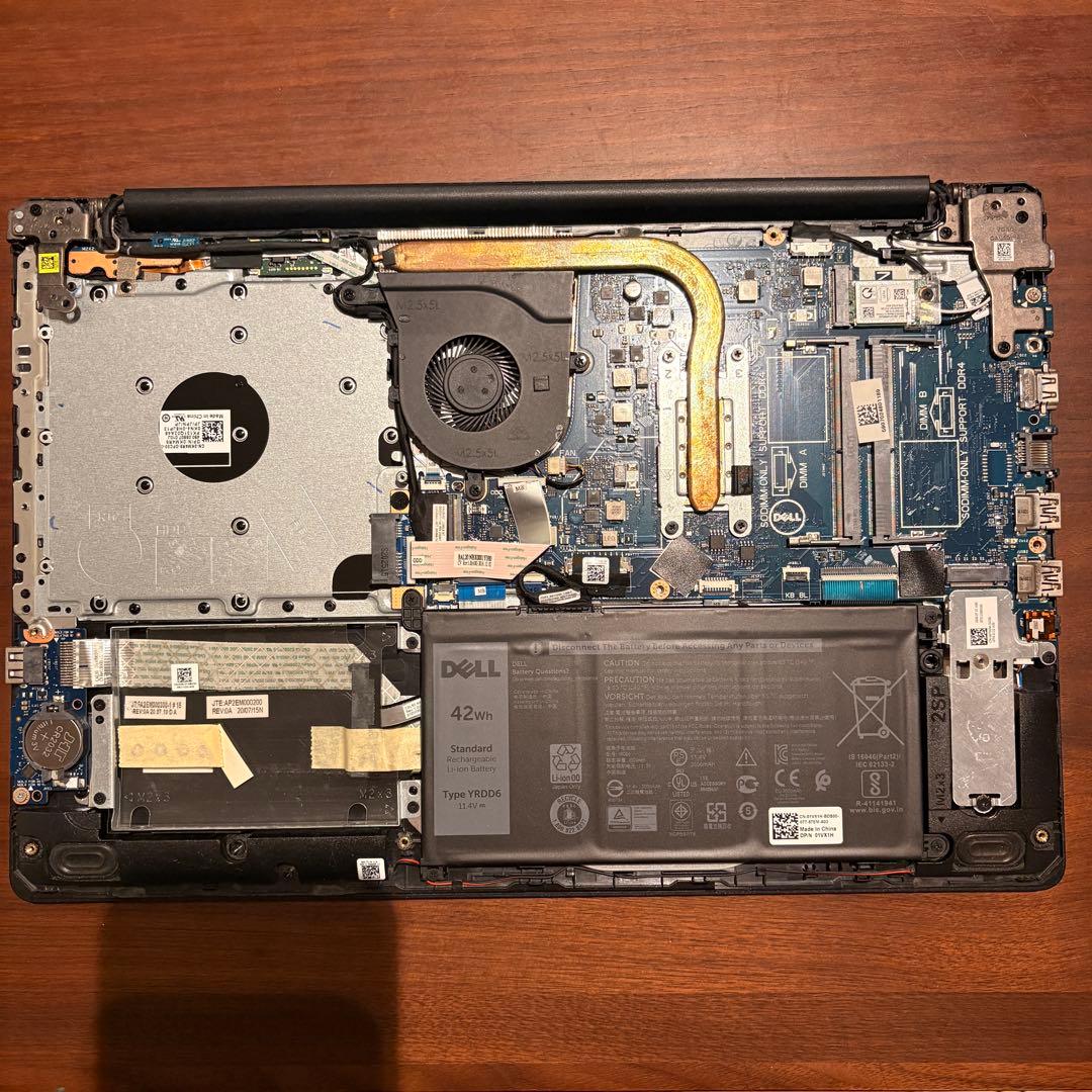 【ジャンク品】 DELLノートパソコンInspiron 3593 第10世代i5