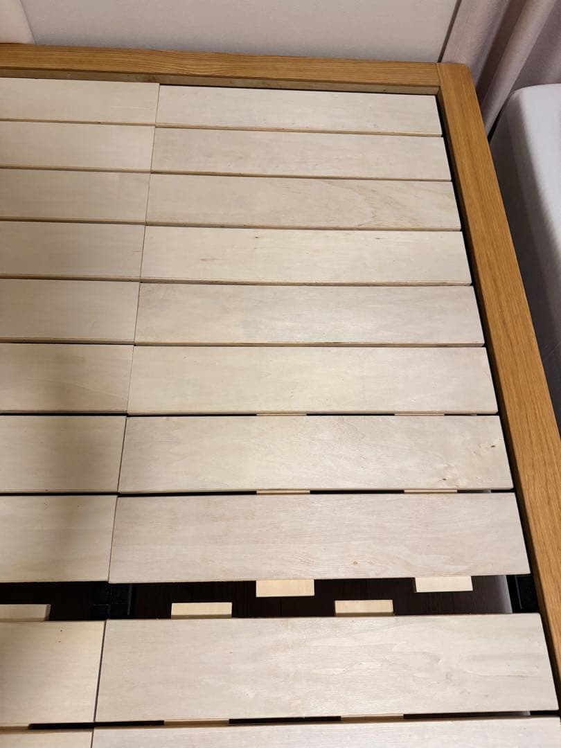 【無印】ベッドフレーム セミダブル（20cm足付き）