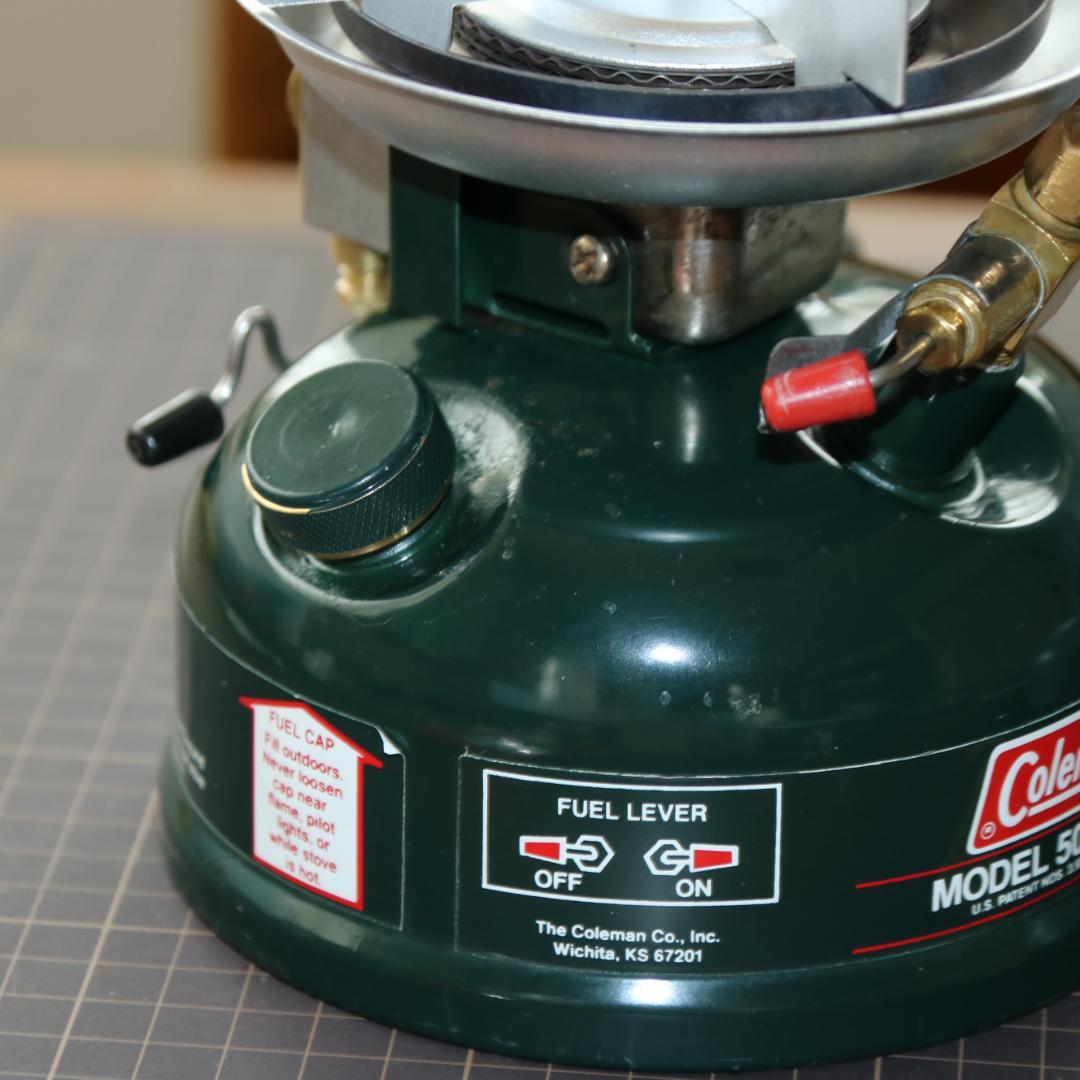 美品 希少 コールマン 508 2レバー No.163 - メルカリ