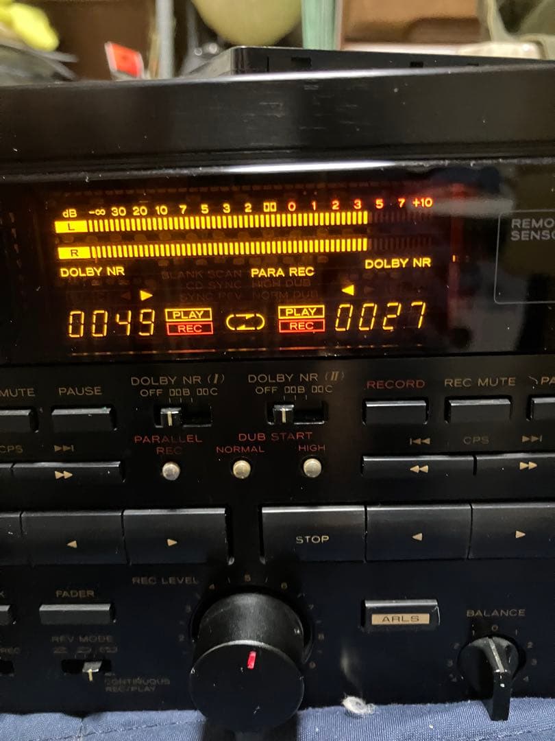 【新年価格】《完動品》TEAC W6000R ダブルオートリバースカセットデッキ