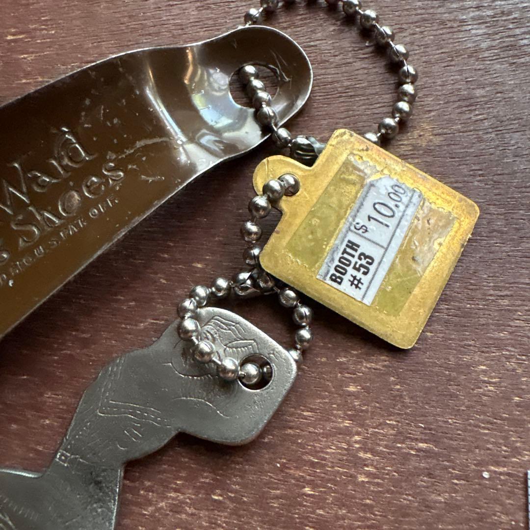 メタルシューホーン／ボトルオープナー／ドッグタグ／US VINTAGE