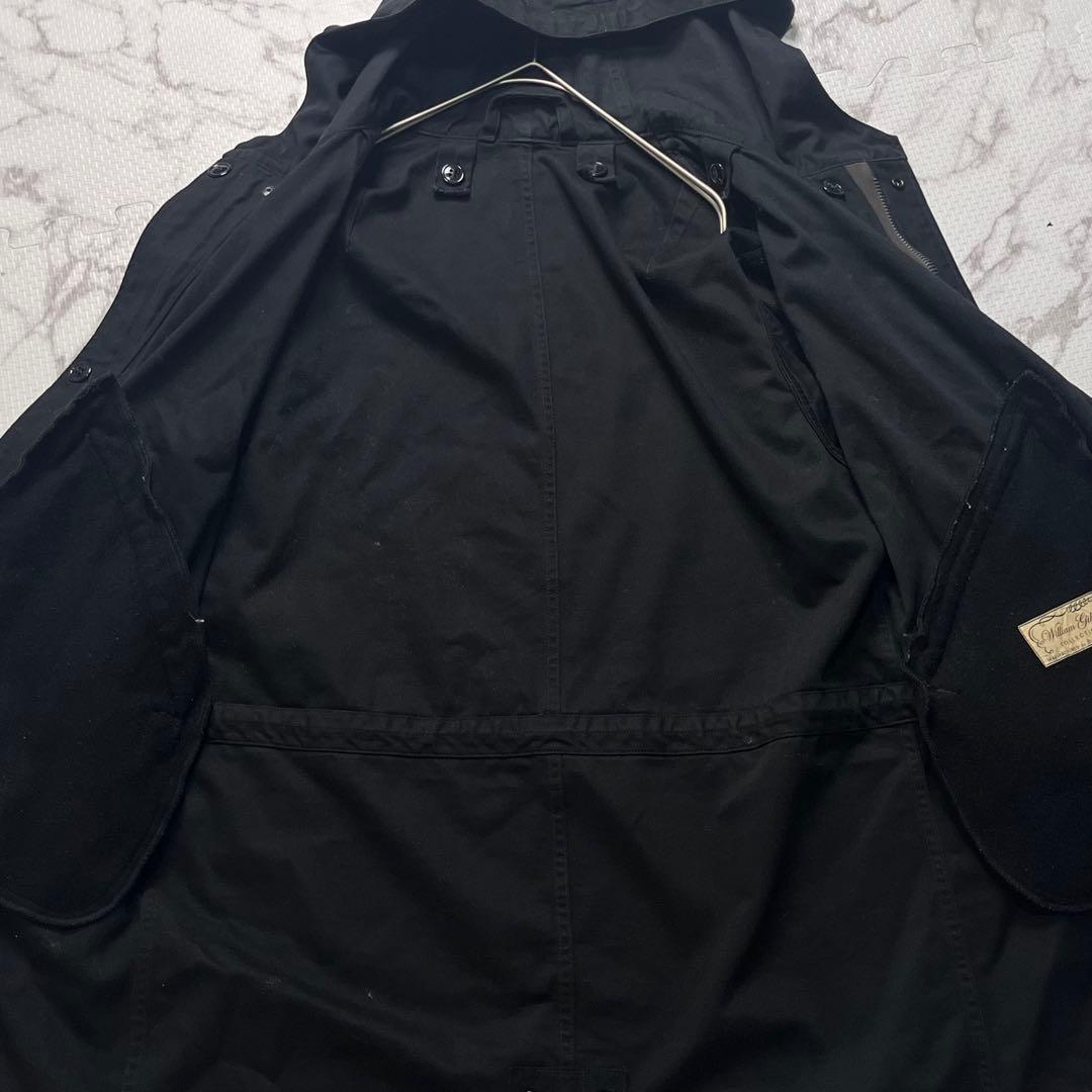 希少✨バズリクソンズ ウィリアムギブソン モッズコート 黒 L相当 ウール