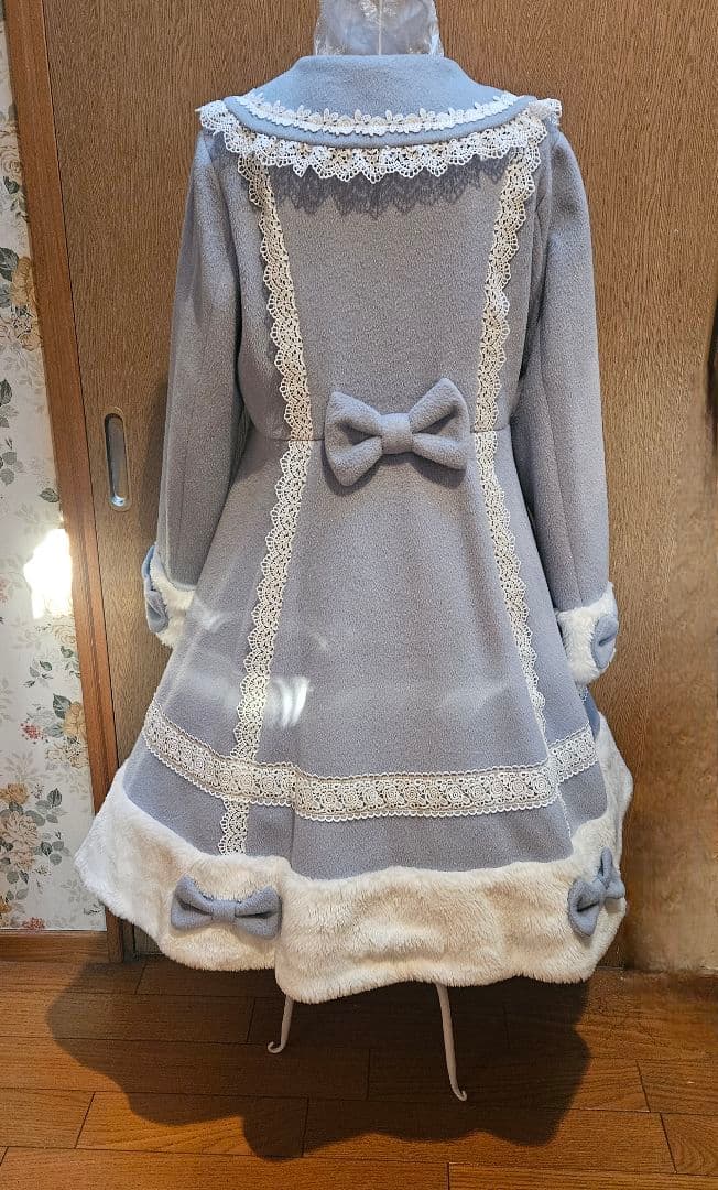 siroaxes femme kawaii ファー付きコート 2024AW