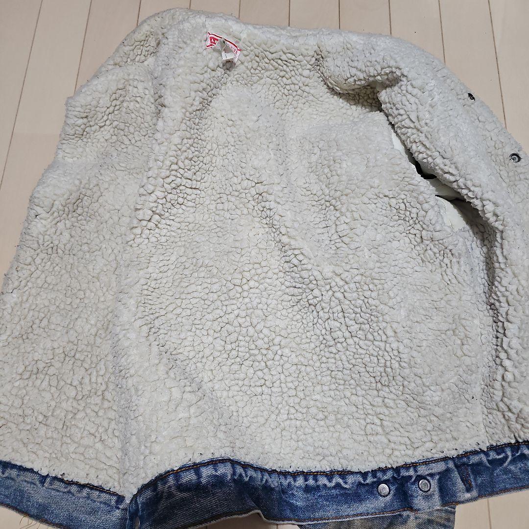 【Levi's】 70年代　オレンジタブ　サイズ46 デニムボアジャケット