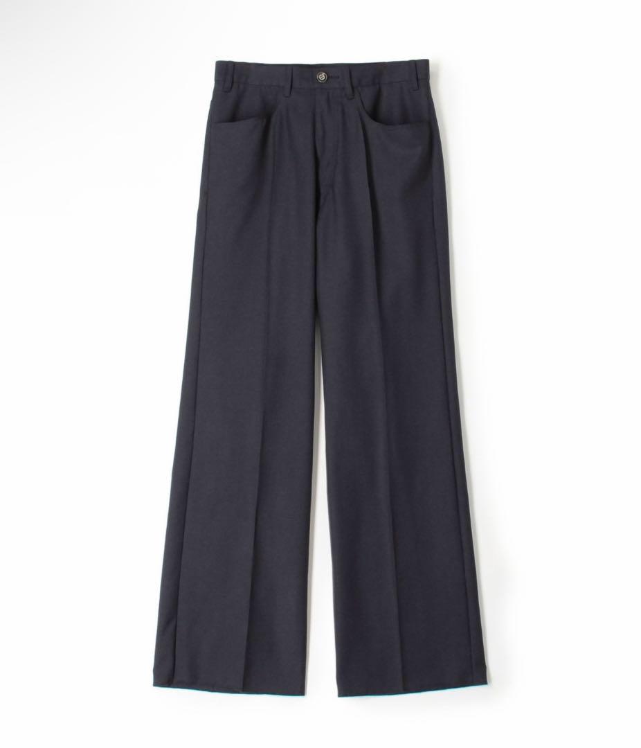 【新品】定価66,000円 la favola wool セミフレアpants