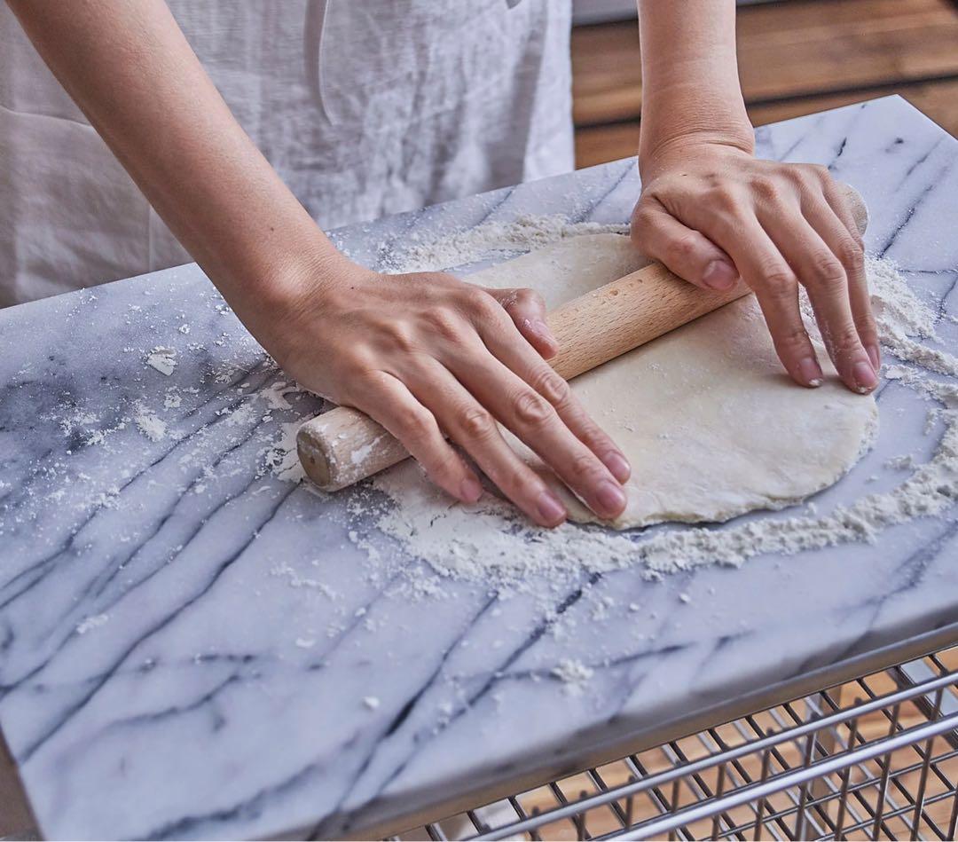 アスプルンド マーブルトップトローリーL 天然大理石 キッチンワゴン