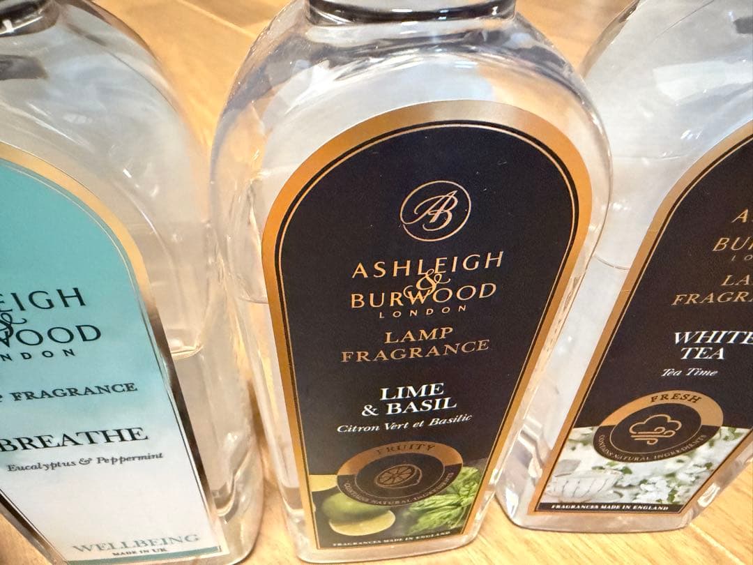 Ashleigh & Burwood アロマランプ　青　Lサイズ　オイルセット