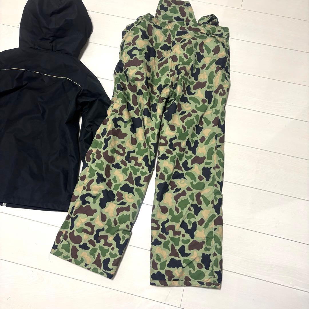 phenix ジュニアスキーウェア 上下 迷彩 カモ