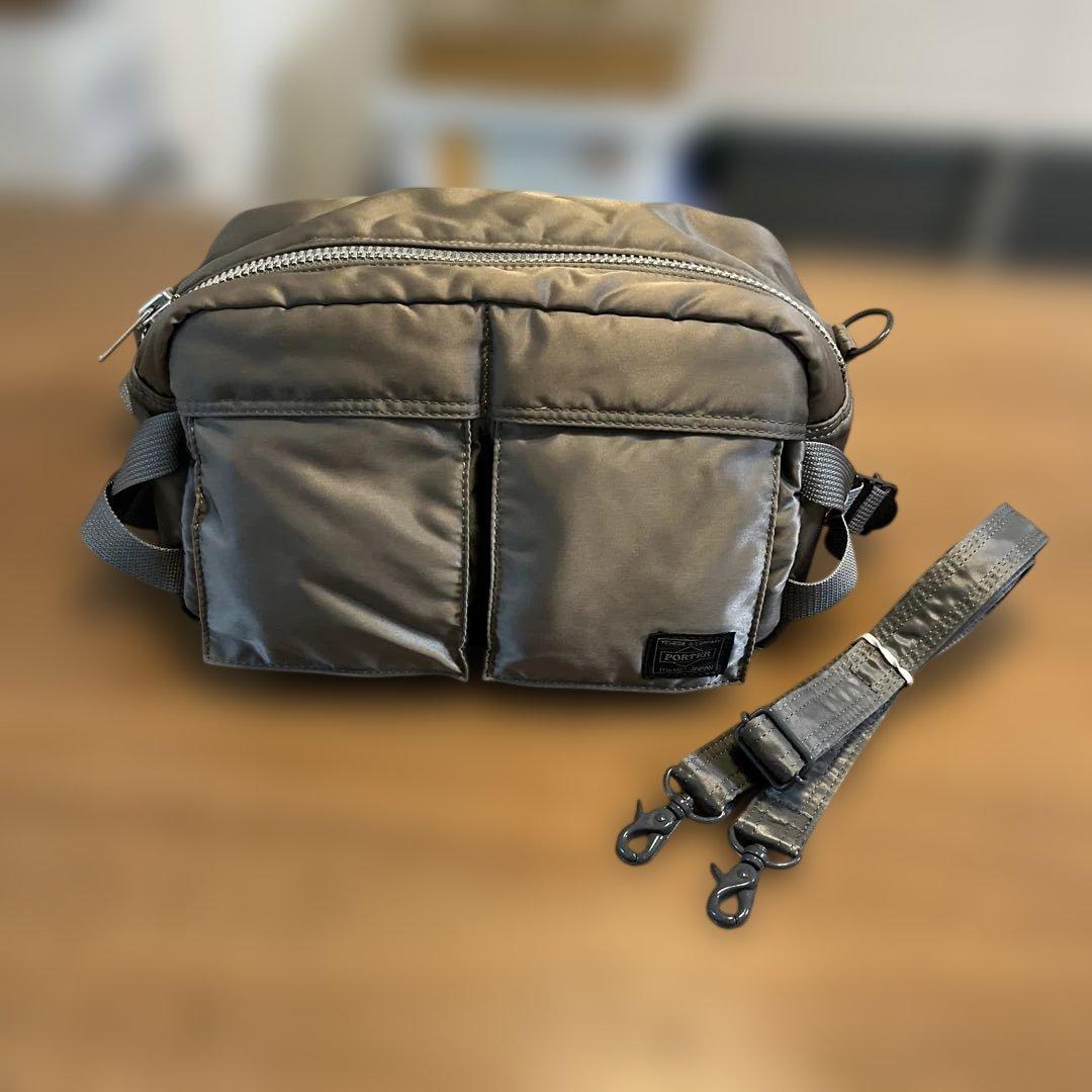 吉田カバン PORTER タンカー ウェストバッグ シルバーグレー - メルカリ