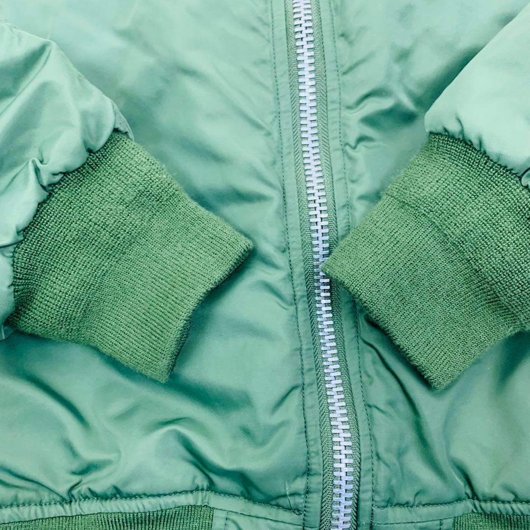 【美品】アビレックス MA-1 フライトジャケット グリーン